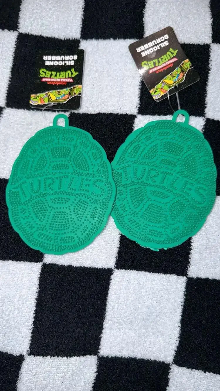Teenage Mutant Ninja Turtles Silicone Scrubber Set - Picture 1 of 1